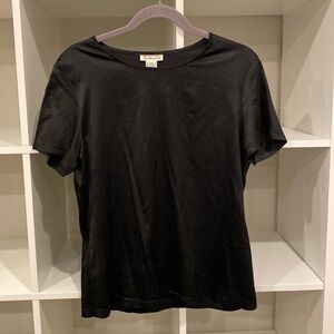 Used, excellent condition: Talbots silk blend tshirt, size M